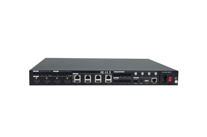 Vivolink Matrix Switcher 4x4 w/4 HDMI + 4 HDBaseT Out | VLHDMIMAT4X444 Matrix Switcher Vivolink