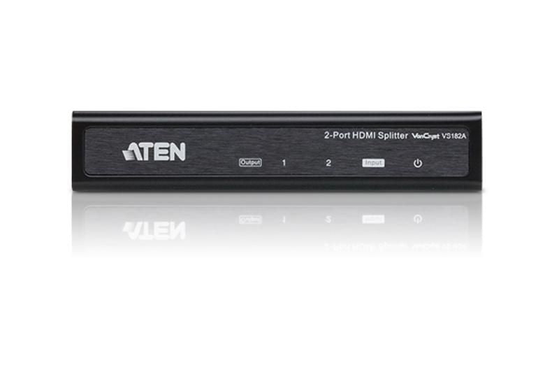Aten 4K, 10.2Gbps, 340MHz HDMI Splitter - VS182A-AT-E Video Switches Aten