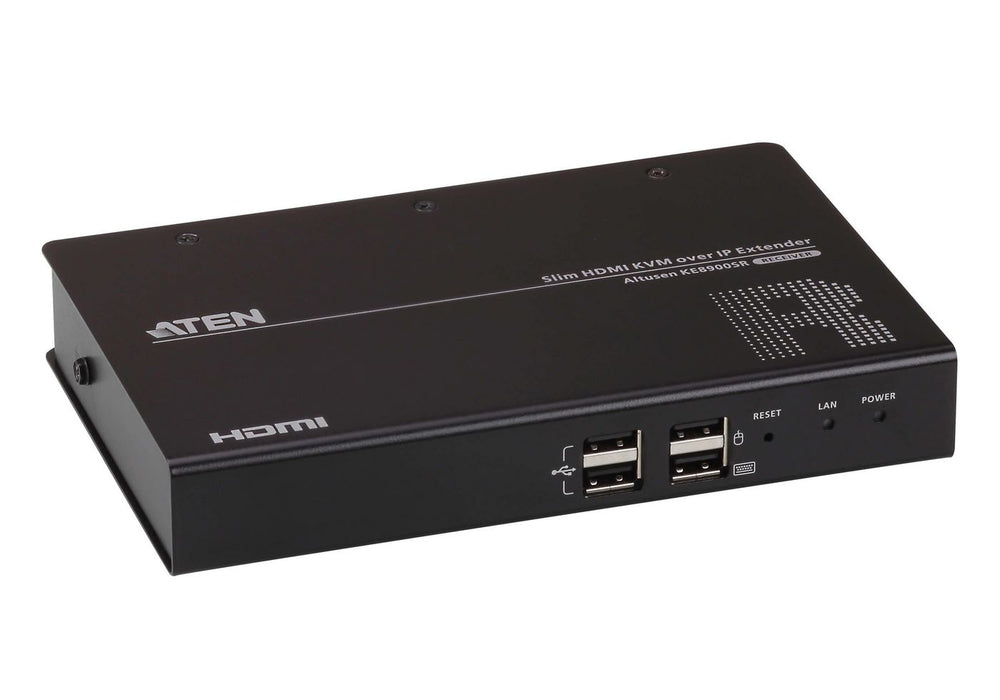 Aten Slim HDMI Single Display KVM Over IP Receiver - KE8900SR-AX-E