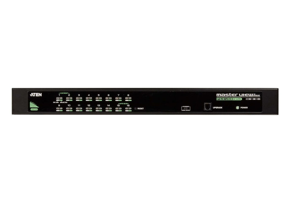 Aten 16-Port USB PS/2 VGA KVM Switch - CS1316-AT-E Aten KVM Switches Aten