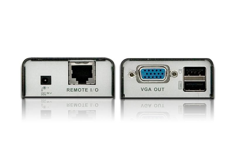 Aten 100m MINI USB VGA KVM Extender - CE100-AT-E