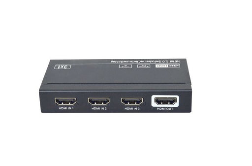 Vivolink HDMI Switcher 3x1 4K@60Hz | VLSW131 Video Switches Vivolink