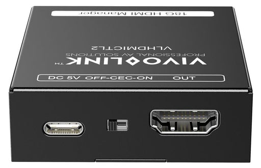 Vivolink 18G HDMI EDID Manager - VLHDMICTL2 Vivolink Control Processors Vivolink