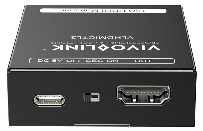Vivolink 18G HDMI EDID Manager - VLHDMICTL2 Vivolink Control Processors Vivolink
