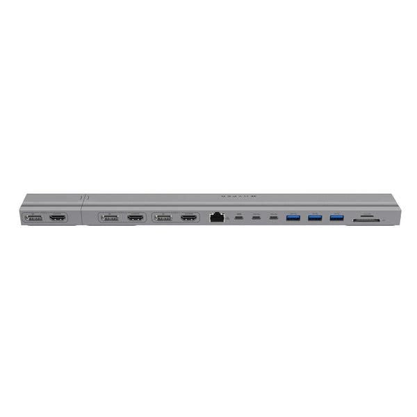 Targus HyperDrive 15-Port Triple 4K 60Hz Docking Station for 13–16" MacBook | HD156-GL Laptop Docks & Port Replicators Targus