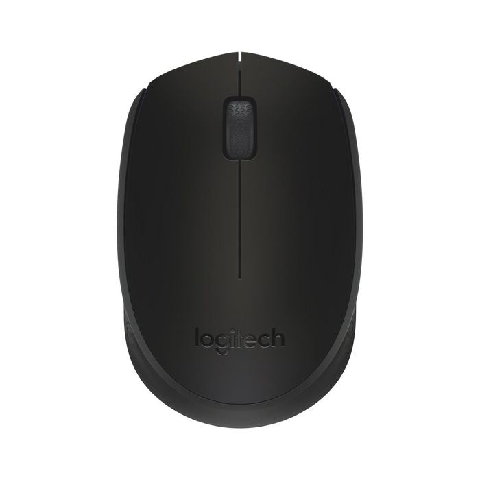 Logitech Wireless Mouse, USB, 1AA Battery, Black | 910-004798