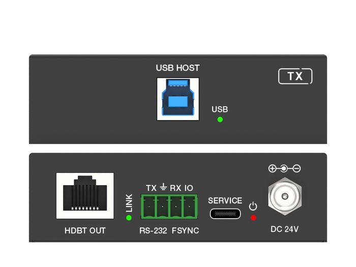 Vivolink 100m USB3.2 5Gbit/s 4-Port Extender Kit | VLUSB3EXT100 AV Extender Vivolink
