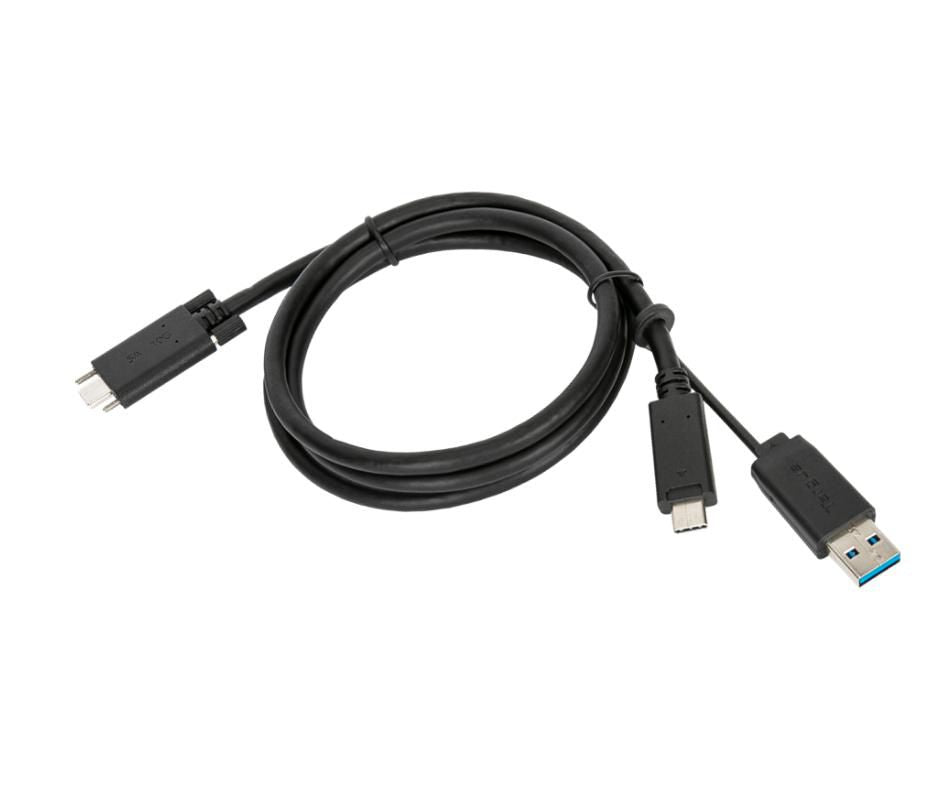 Targus 1.8m USB-C to USB-C Cable with USB-A Adapter & 10Gbps Data Transfer | ACC1135GLX Data Cable Targus