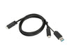 Targus 1.8m USB-C to USB-C Cable with USB-A Adapter & 10Gbps Data Transfer | ACC1135GLX