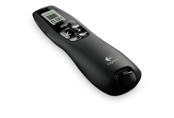 Logitech Professional Presenter R700, 2xAAA, 30m, USB - 910-003507 Wireless Presenter Logitech