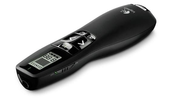 Logitech Professional Presenter R700, 2xAAA, 30m, USB - 910-003507 Wireless Presenter Logitech