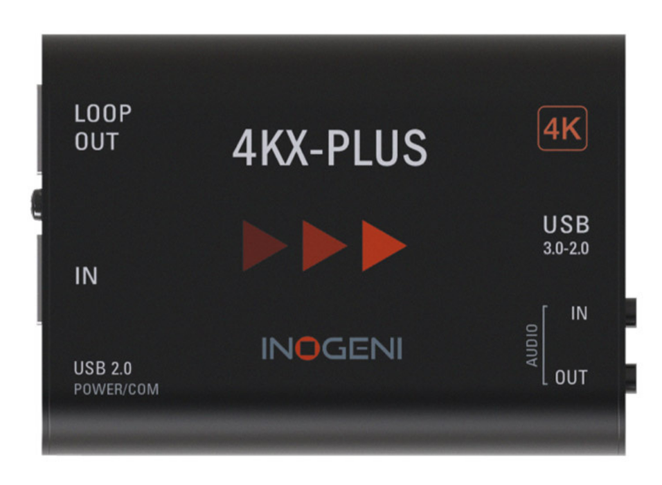 Inogeni 4KX-PLUS Ultra HD HDMI to USB 3.0 Camera Converter with Loop & Power for BYOM Video Signal Converters Inogeni