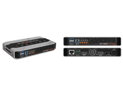 Inogeni SHARE2U Dual USB Video Mixer with PiP & Side-by-Side for HyFlex Classes & Meetings Video Signal Converters Inogeni