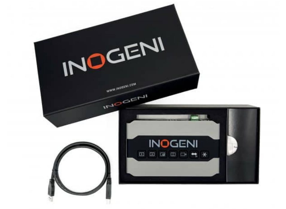 Inogeni SHARE2U Dual USB Video Mixer with PiP & Side-by-Side for HyFlex Classes & Meetings Video Signal Converters Inogeni