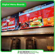 Digital Menu Design Services Design Service Screen Moove Services