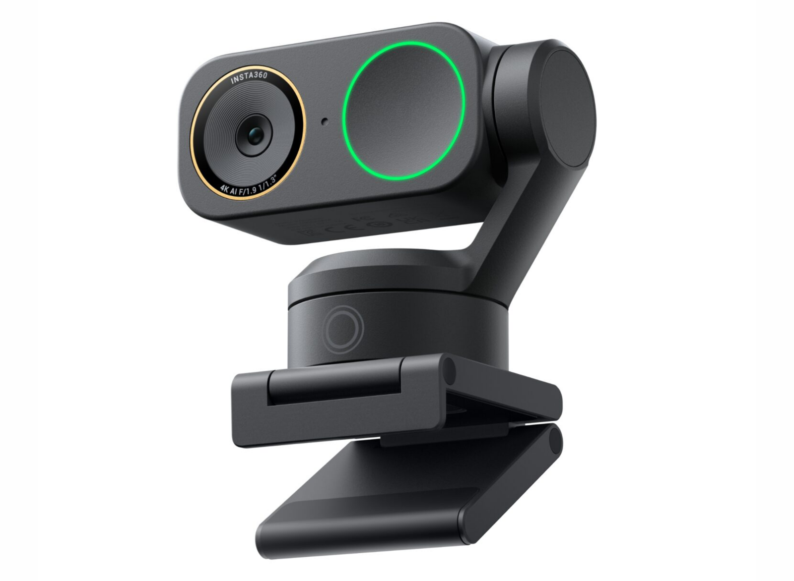 Insta360 Link 2 Pro AI 4K Webcam | Graphite Black Webcam Insta360