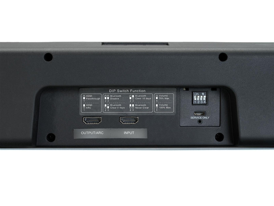 JBL PRO PSB-2 Durable 2.0 Channel Soundbar with Focused In-Room Audio | JBL-PSB2EK Soundbar Speakers JBL