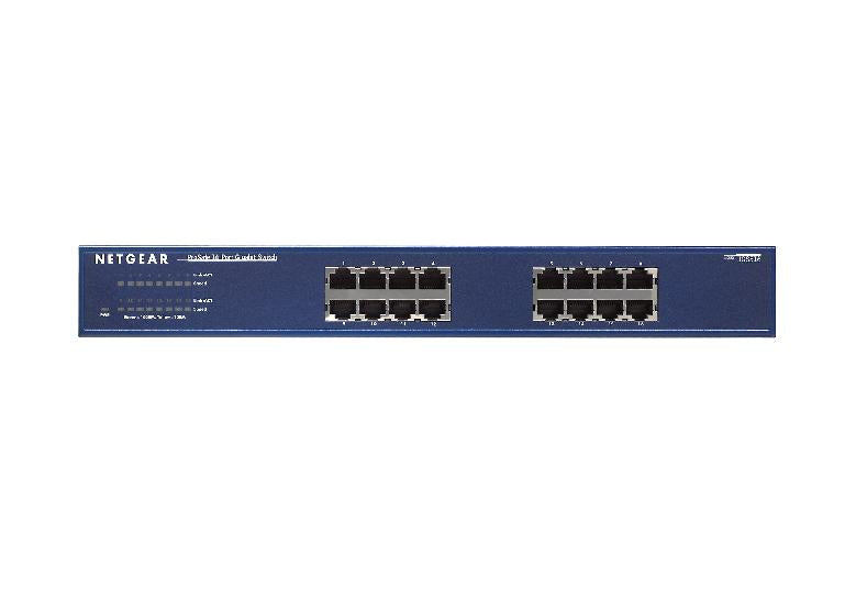 Netgear JGS516-200EUS 16-Port Gigabit Ethernet Unmanaged Switch Network Switch Netgear