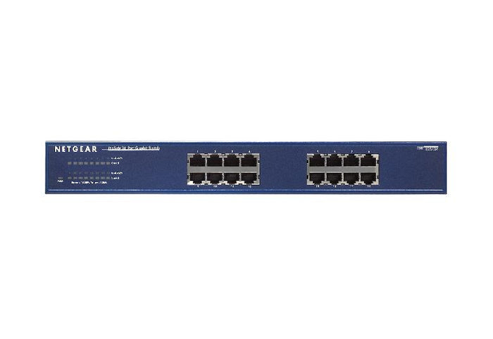 Netgear JGS516-200EUS 16-Port Gigabit Ethernet Unmanaged Switch Network Switch Netgear