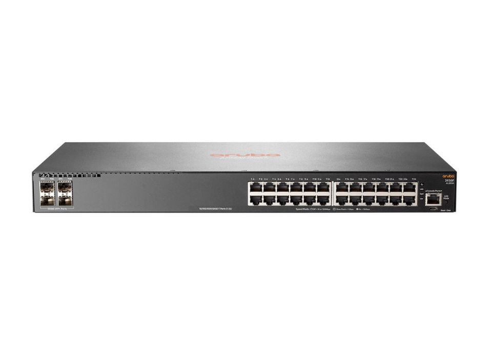 HPE Aruba 2930F 24G 4SFP+ Switch | JL253A#ABB Network Switches Hewlett Packard Enterprise