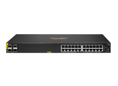 HPE Aruba Networking CX 6100 24G Class4 PoE 4SFP+ 370W Switch | JL677A Network Switch Hewlett Packard Enterprise