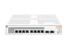 HPE Networking Instant On Switch 8p Gigabit CL4 PoE 2p SFP 124W 1930 | JL681A