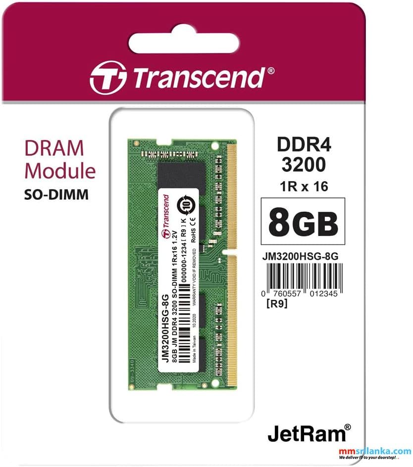 DDR4-3200 SO-DIMM (JetRam)  - Transcend Information, Inc.