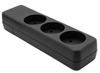 ProXtend Danish 3-Way Power Strip Black | K3-0B