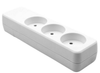 ProXtend Danish 3-Way Power Strip White | K3-0W
