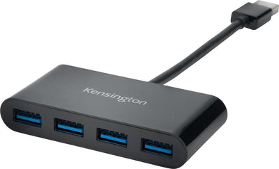 Kensington UH4000 USB 3.0 4-Port Hub for Windows and Mac | K39121EU USB Hubs & Docking Station Kensington