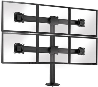 Chief Up to 27" Kontour K3 Grommet Mounted Display Stand | K3G320B Chief Video Wall Mount Chief