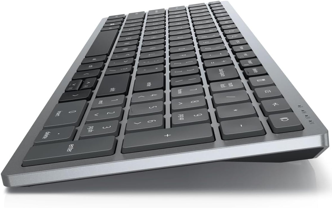 Dell Compact Multi-Device Wireless Keyboard - KB740 - UK (QWERTY) | KB740-GY-R-UK