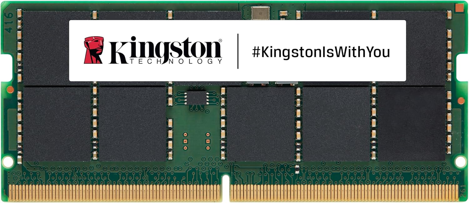 Kingston 16GB DDR5 5600MHz SODIMM Laptop RAM | KCP556SS8-16 Memory Module Kingston