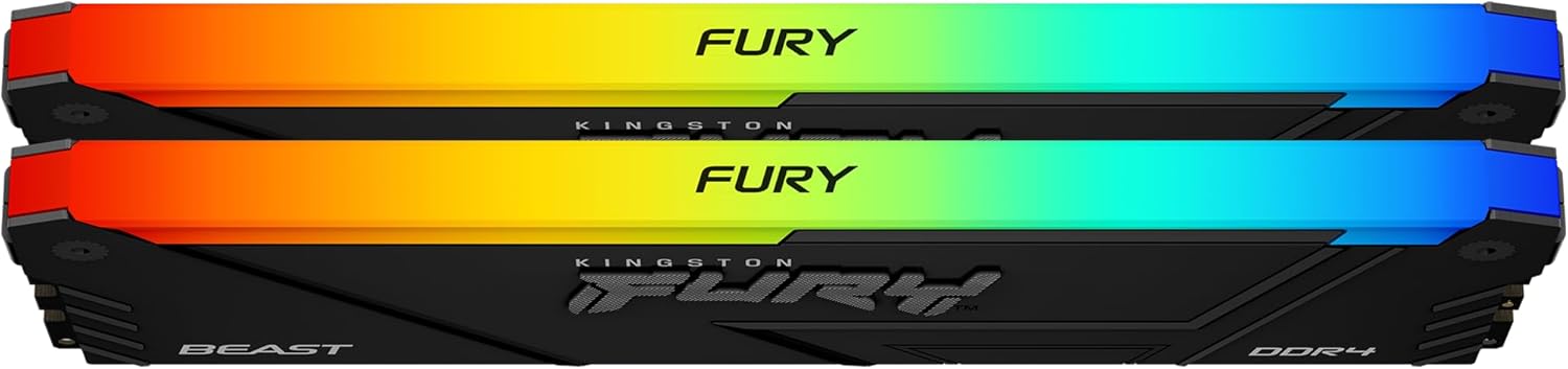 Kingston FURY Beast RGB 32GB DDR4 3200MHz RAM | KF432C16BB2AK2/32 Memory Module Kingston