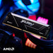 Kingston FURY Beast RGB 16GB DDR4 3200MT/s Desktop Memory | KF432C16BB2AK2/16 Memory Module Kingston