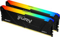 Kingston FURY Beast RGB 16GB DDR4 3200MT/s Desktop Memory | KF432C16BB2AK2/16 Memory Module Kingston