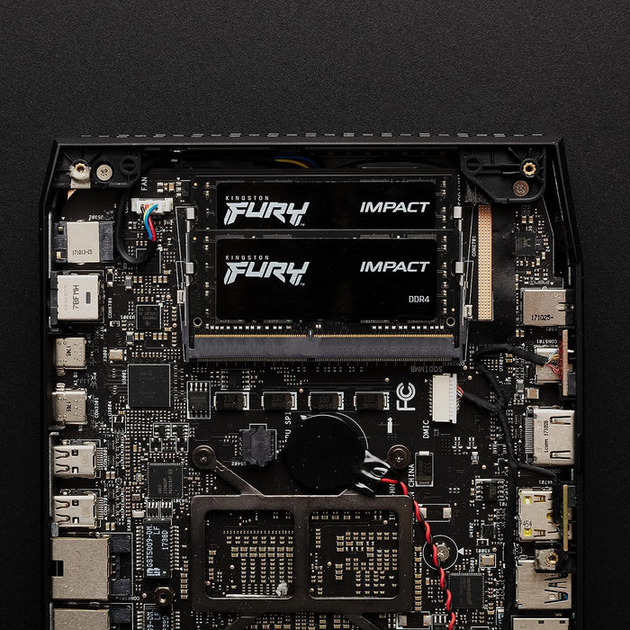 Kingston Fury Impact 16GB 3200MHz DDR4 SODIMM Kit | KF432S20IBK2/16 Memory Module Kingston