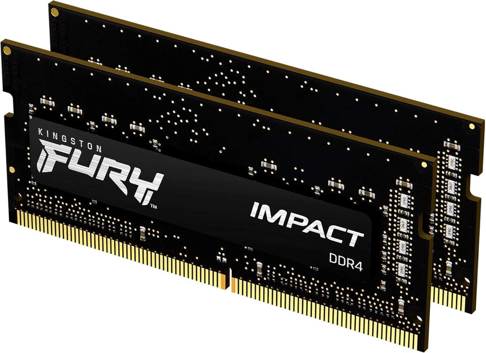 Kingston FURY Impact 32GB DDR4 3200MHz SODIMM RAM | KF432S20IBK2/32 Memory Module Kingston