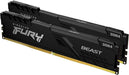 Kingston FURY Beast 16GB DDR4 3600MT/s Gaming Memory | KF436C17BBK2/16 Memory Module Kingston