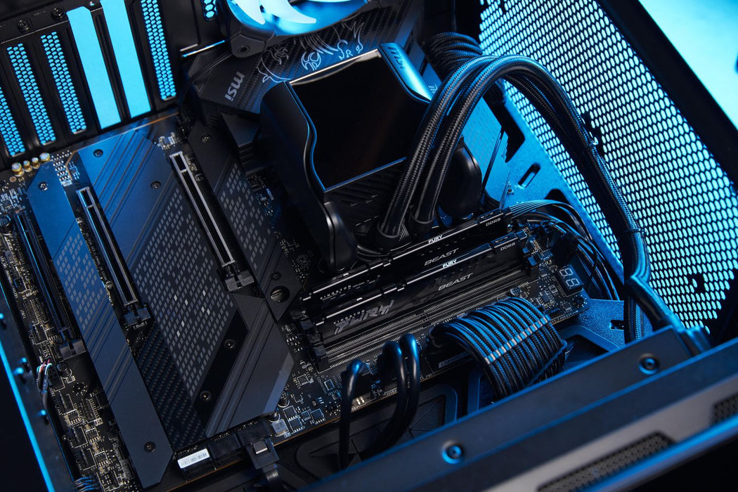 Kingston FURY Beast DDR5 64GB 5200MT/s High-Performance Gaming Memory Kit | KF552C40BB2K2-64