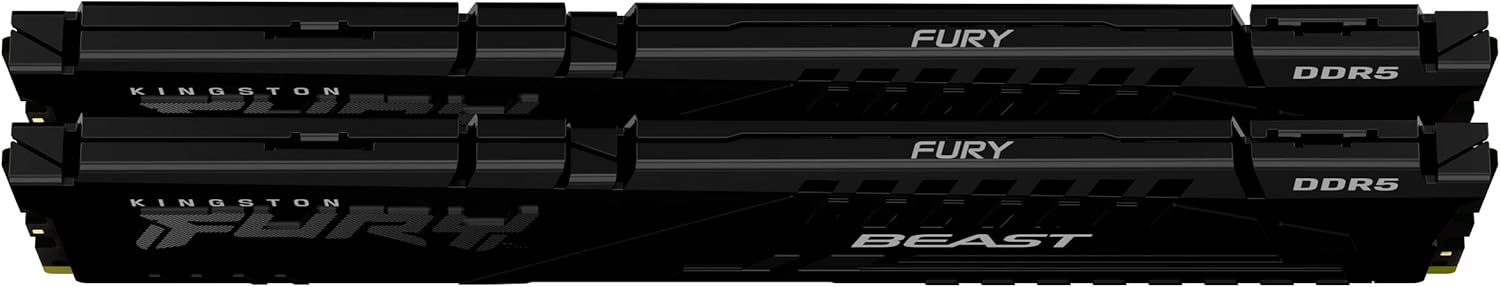 Kingston FURY Beast 64GB DDR5 5200MHz RAM Kit | KF552C40BBK2-64 Memory Module Kingston