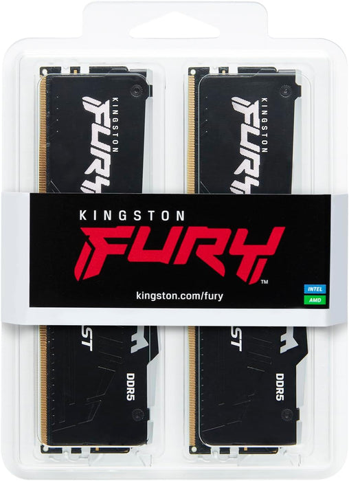 Kingston FURY Beast 64GB DDR5 5600MHz Desktop RAM | KF556C36BBEK2-64 Memory Module Kingston