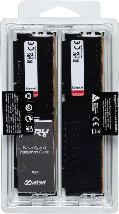 Kingston FURY Beast 128GB DDR5 5600MHz RAM Kit | KF556C40BBK4-128 Memory Module Kingston