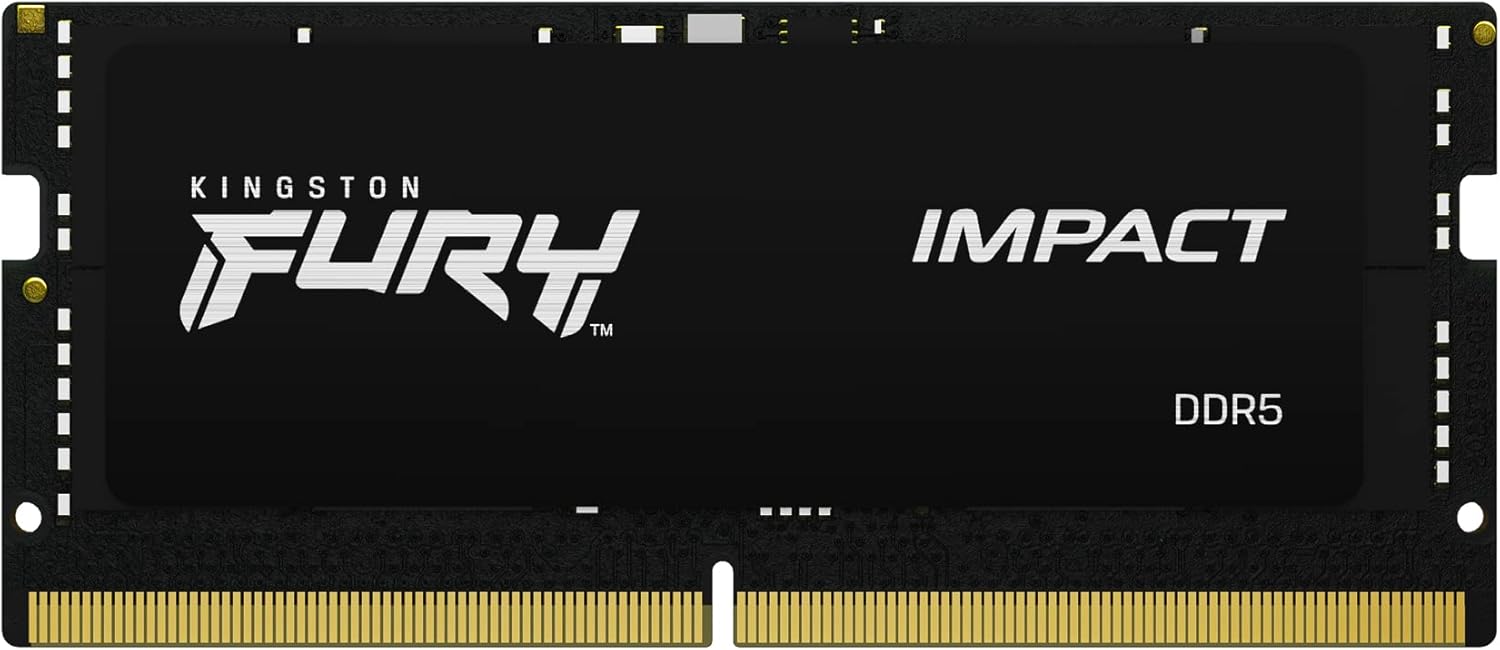 Kingston FURY Impact 64GB DDR5 5600MHz SODIMM Laptop RAM | KF556S40IBK2-64 Memory Module Kingston