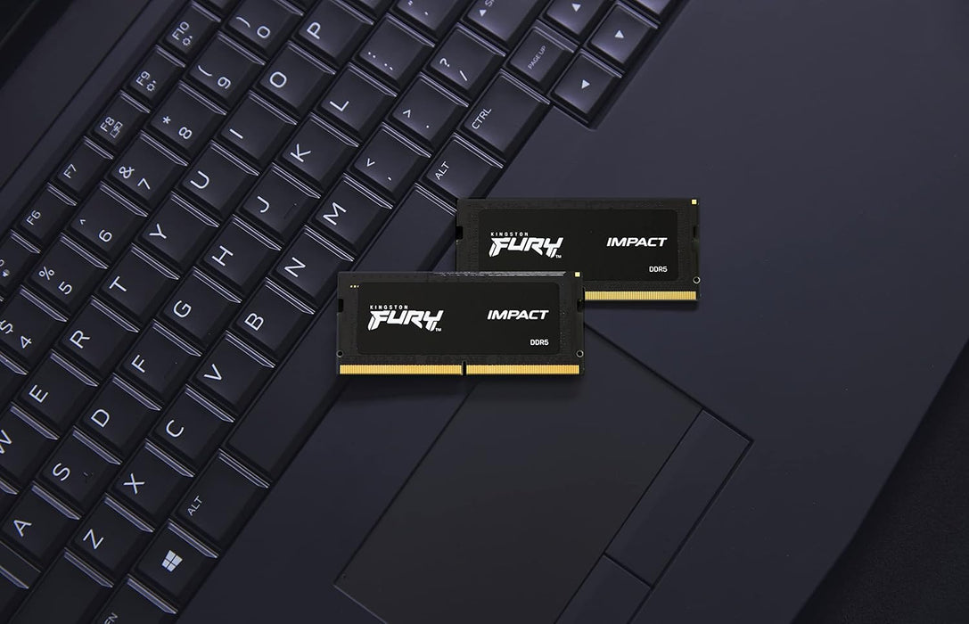 Kingston FURY Impact 64GB DDR5 5600MHz SODIMM Laptop RAM | KF556S40IBK2-64 Memory Module Kingston