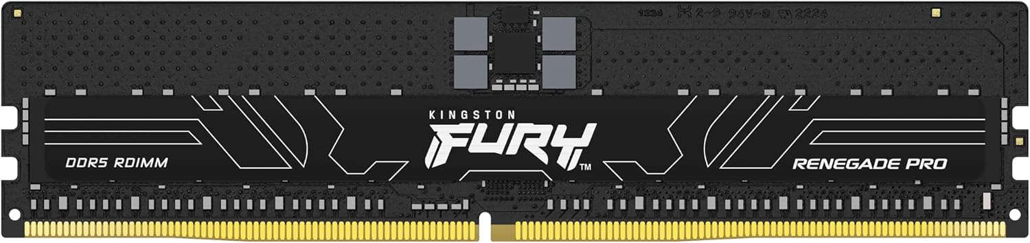 Kingston FURY Renegade Pro DDR5 RDIMM 32GB 6000MHz ECC | KF560R32RBE-32 Memory Module Kingston