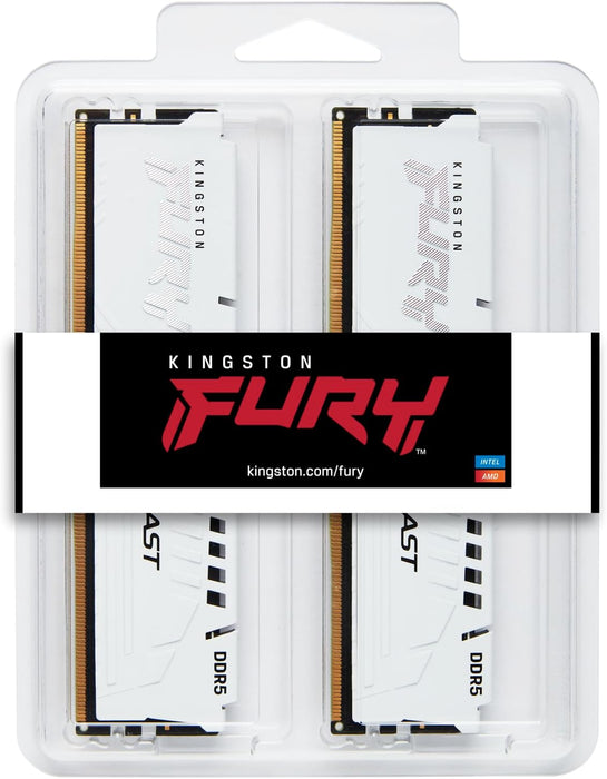 Kingston FURY Beast DDR5 64GB 6400MT/s High-Performance Gaming Memory Kit | KF564C32BWEK2-64 Memory Module Kingston