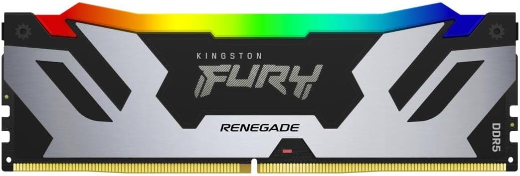 Kingston FURY Renegade DDR5 RGB 64GB 6400MT/s High-Performance Gaming Memory Kit | KF564C32RSAK2-64 Memory Module Kingston