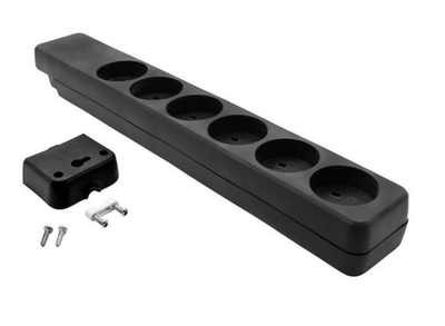 ProXtend Danish 6-Way IT Power Strip Black | KIT6-0B ProXtend Power Strip ProXtend