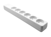 ProXtend Danish 6-Way IT Power Strip White | KIT6-0W